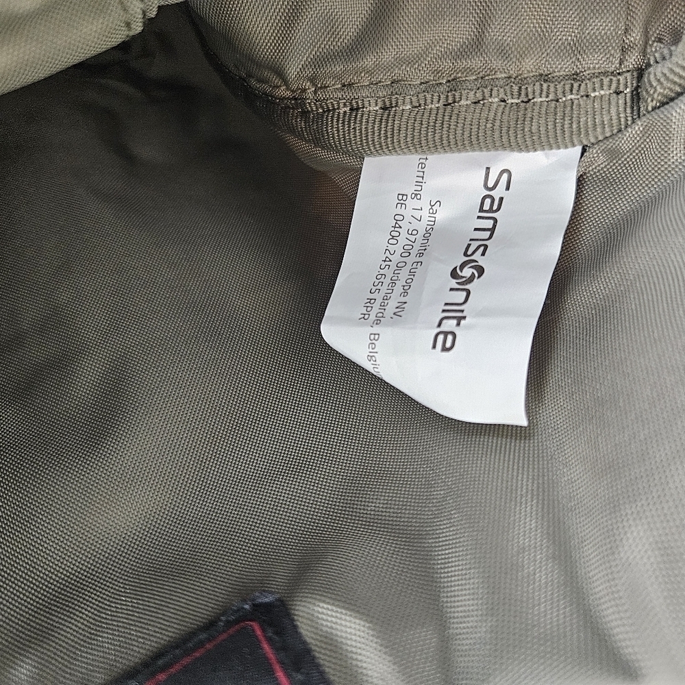 Samsonite Nylon Backpack Medium Green - image 8